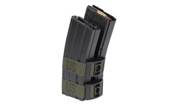 Chargeur M4 Hi Cap 800 billes metal/ABS double avec balles factices