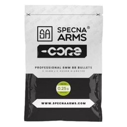 Specna Arms Billes BIO Core 0.25g (x1000) en sachet