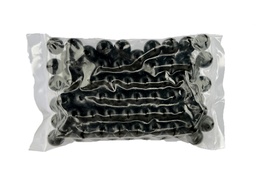Sachet de 100 balles caoutchouc lubrifiées Cal. .68
