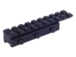 UTG Rail adaptateur 11mm vers 21mm Dovetail to Picatinny 9 SLOTS