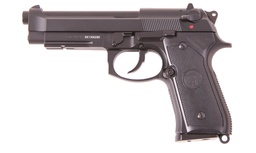 KJ M9A1 avec rail Noir Full Métal GAZ Blowback 0.8J