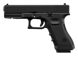 KJ Works Pistolet KP-17 Gaz BlowBack Full Metal Noir 0.8J