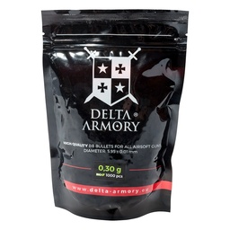 Delta Armory Billes BIO 0.30g en sachet 1000bbs