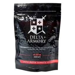Delta Armory Billes 0.25g en sachet 1000bbs