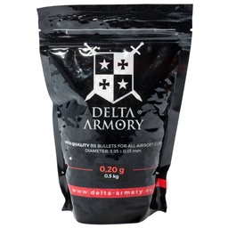 Delta Armory Billes BIO 0.20g en sachet de 0.5kg (2500 bb)
