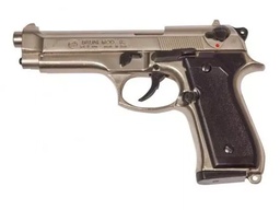 Bruni 92 9mm P.A.K Nickel C12