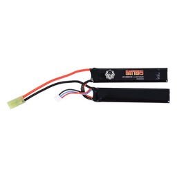 Duel Code Batterie LiPo 7.4V 1100 mAh 25C 2 stick