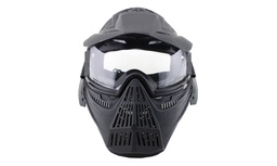 Masque Rental simple écran Noir Delta Tactics
