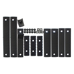 Classic Army Kit de couvre rails Noir ARS3