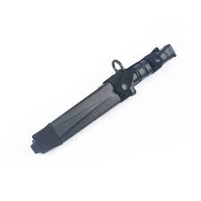 Couteau Factice Airsoft M10 Baïonnette avec étui MP Noir