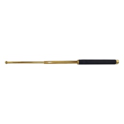 26-inch Gold Telescopic Steel Baton with Foam Grip