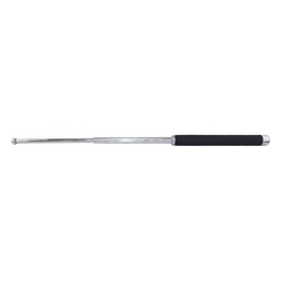 26-inch Chrome Telescopic Steel Baton with Foam Grip