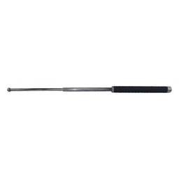 Matraque Téléscopique Acier Grip Mousse 26 pouces Noir chrome