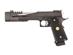 WE Hi-Capa 7.0 Black Dragon B Noir GAZ Blowback 0.9J