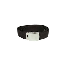 Ceinture Réglable Coton/Polyester Noire
