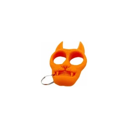 Porte-clef Tête de Chat Orange