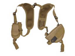 DMoniac Holster d'épaule Tan Universel compatible Revolver