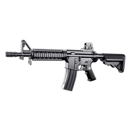Saigo Defence M4 A1 Rifle with Rail System, Black, SPRING 0.5J