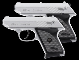 Walther Set de 2 Pistolets TPH Noir/Chrome Spring 0.5J