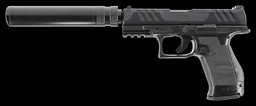 Walther Kit PDP Compact 4'' BK SPRING + Mag 100bb+silencieux 0.5J