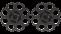 Chargeur barillet 8rd pour SPA Expert 4.5mm (.177) Pellet (x2)