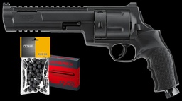 T4E Pack TR68 Gen2 Revolver Noir Cal. 68 16J (TR68 +100 bb + 5 Co2)