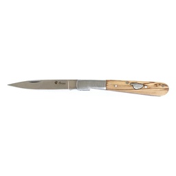 Couteau Pliant Vendetta Corsica Métal Bois Lame 9cm