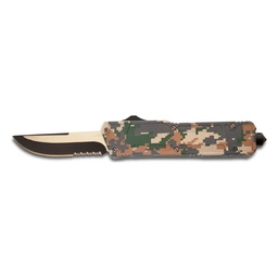 Automatic glass-breaking knife with 9cm blade – Camo